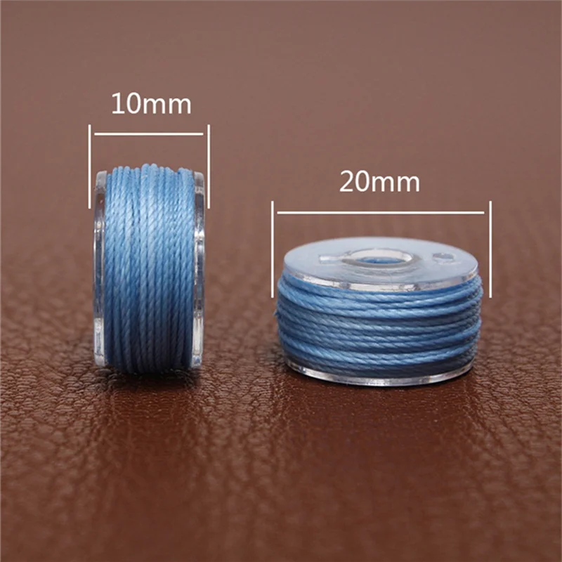 25 Colors/Wax Thread Polyester Thread Waxed Thread Box Set Woven Bracelet for Leather Craft Sewing DIY 0.45 0.55 0.65mm