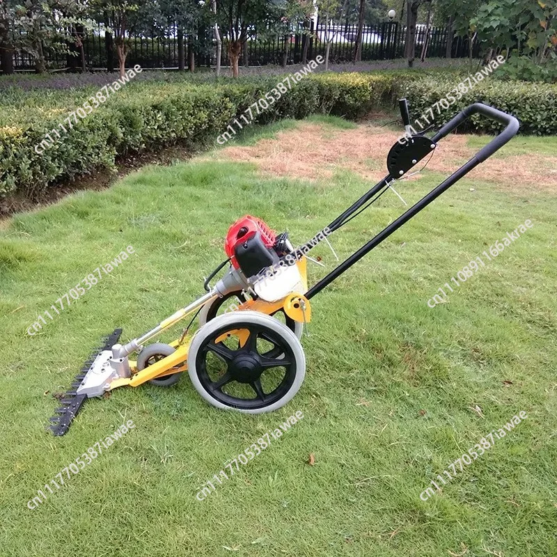 Walk-Behind 4-Stroke Tiller Cultivator, Multi-Function Weeder & Soil Loosener for Garden, Orchard & Farm, Gas Powered Lawn Mower