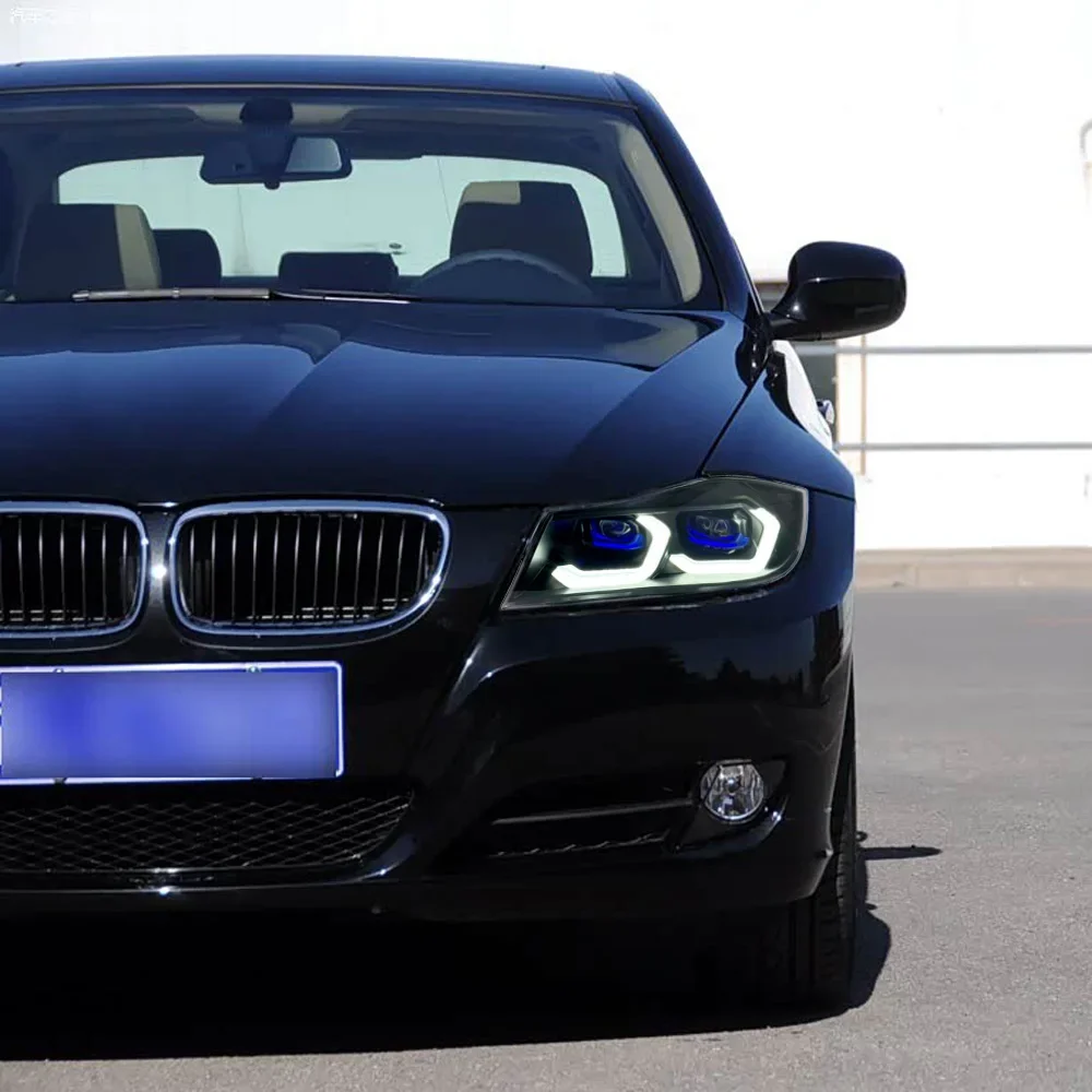 For Bmw 3 Series E90 320I 325I 2005-2012 Led Auto Headlights Assembly Upgrade Startup Effect Drl Projector Lens Tool Accessories