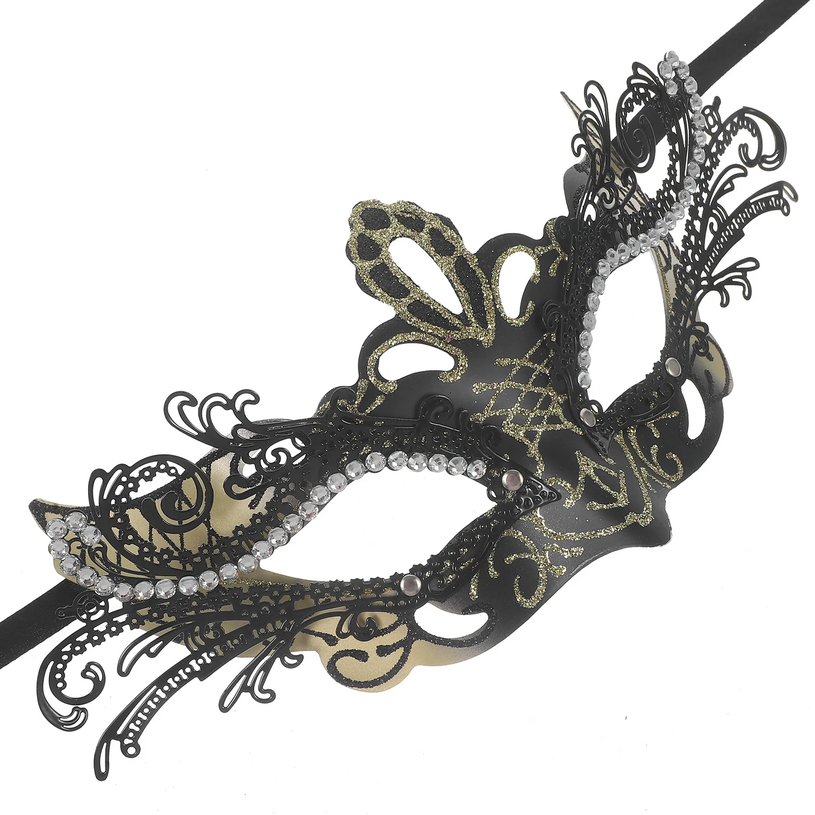 

Masquerade Butterfly Mask Elegant Lightweight Party Mask for Halloween Cosplay Carnival Women Costume Accessory