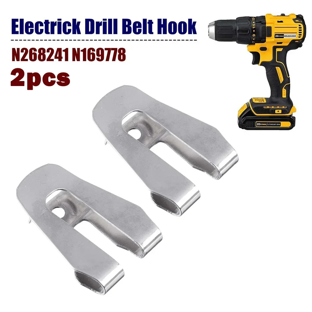 Brand New High Quality Drill Belt Hook Electric For N086039 N169778 Accessories Clips DCD980 Driver Replacement