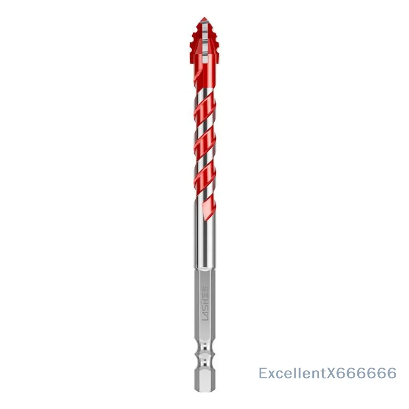 Serrated Four-Edged Eccentric Drill Bit Set 1/2/3/4Pcs Skewed Head Easy Operation Drilling Tool for Home Handyman Repair