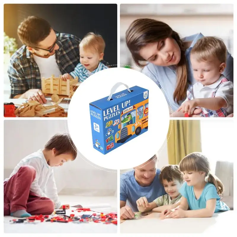 Reispuzzels Spellen Educatief Puzzelbordspel Kinderen Leren Educatieve Puzzels Voor Kid Boy