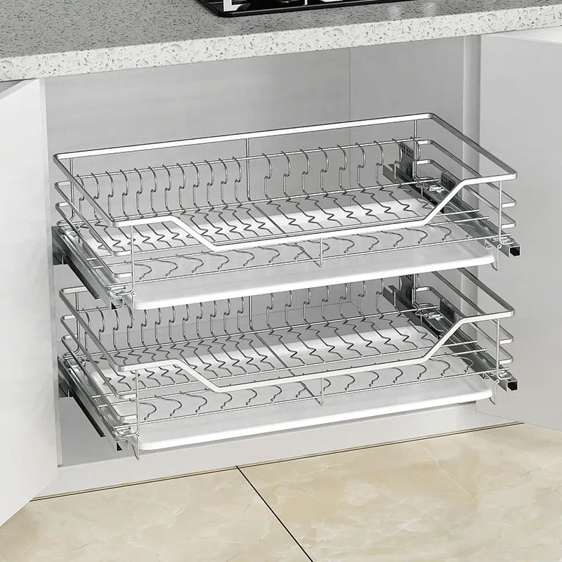 Shallow pull basket 350 deep within 400 deep cabinet pull blue 650 bowl basket drawer type 750 damping 850 pot dish basket