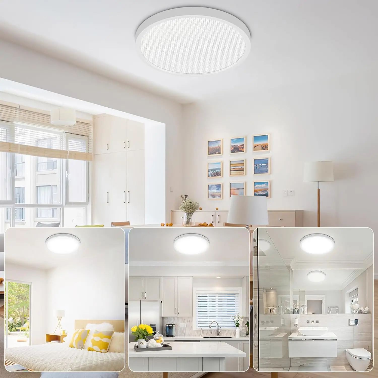 

Smart Ceiling Lights Remote Control Dimmable Living Room LED Chandelier Interior Decor Ceiling Lights For Kitchen Bedroom Lustre