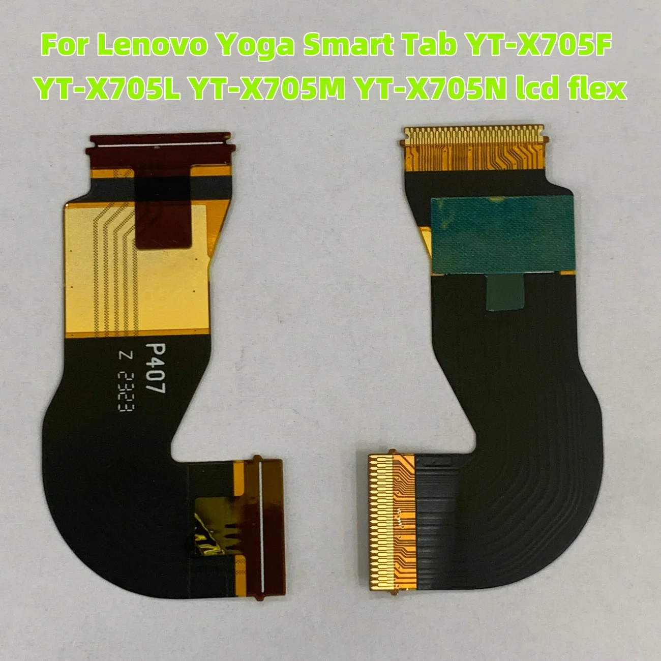 

Гибкий кабель ЖК-дисплея для Lenovo Yoga Smart Tab YT-X705F YT-X705L YT-X705M YT-X705N гибкий кабель ЖК-экрана Замена детали