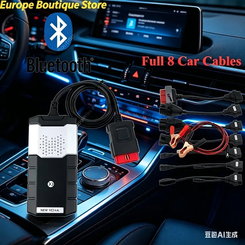 

NEW OBD OBD2 Scan Tool for Delphi 2024 USB Bluetooth 2021.11 Activator Auto Car Truck Diagnostic Scanner Kit