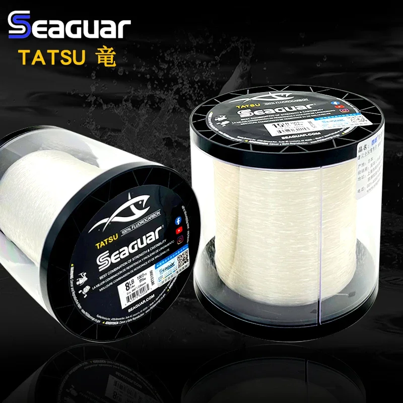 japao seaguar tatsu sigeru competicao fio de carbono linha de fluorocarbono frente linha principal 914 metros super grande volume 01