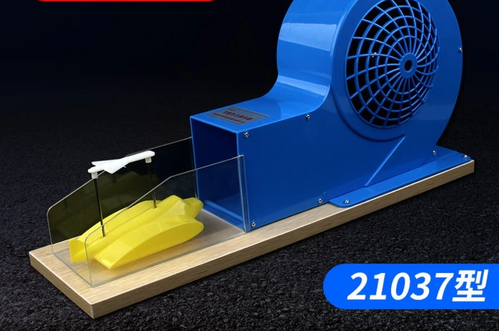J21037 Physics Experiment Kit Airfoil Lift Tester For Air Flow Convection Visual Teaching Practice