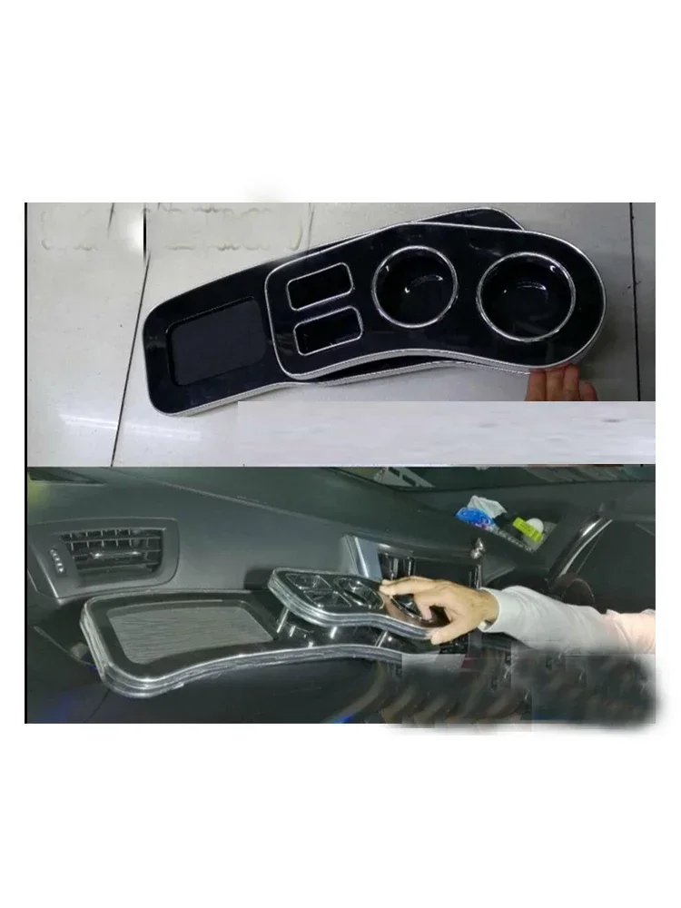 for Toyota ALPHARD VELLFIRE 30 series Car Coffee Table Cup Holder Desk 2015-2021 Year