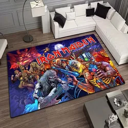 Fashion Trend Band IR-IRON-MAIDEN-N Carpet Yoga Mat Music Living Room Bedroom Decoration Bathroom Entrance Non slip Carpet Gift