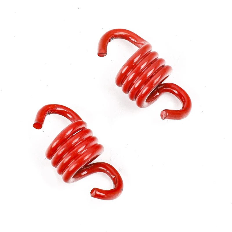 4 Pcs Red Clutch Spring for Racing Heavy Duty 2 Stroke 43-49cc Clutch Centrifugal Embrague Pad Engine Pocket Dirt Bike ATV Quad