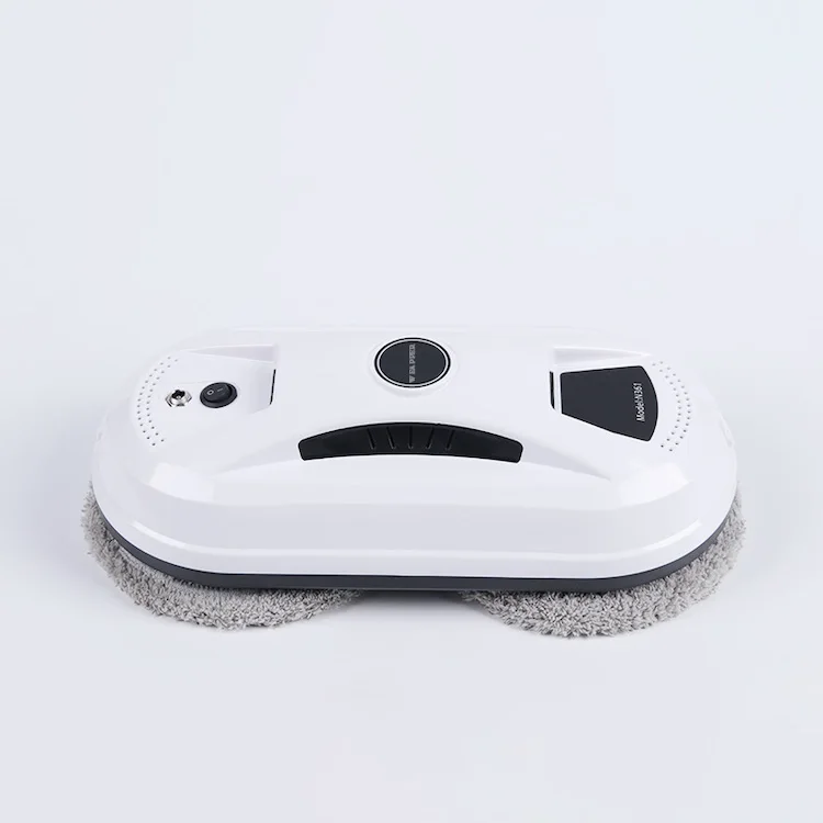 Robot per la pulizia delle finestre con robot telecomandato a forte aspirazione