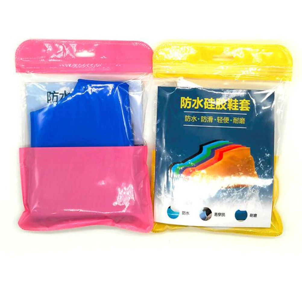 

Reusable Waterproof Shoes Cover for Running Non Slip Silicone Material Protects Rain Mud Splash Water Shoe Protector