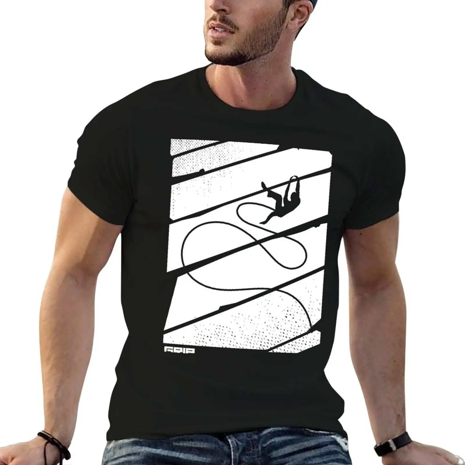 flying rope T-Shirt t shirt man cotton graphic t shirts for man t shirt man plain T-shirt