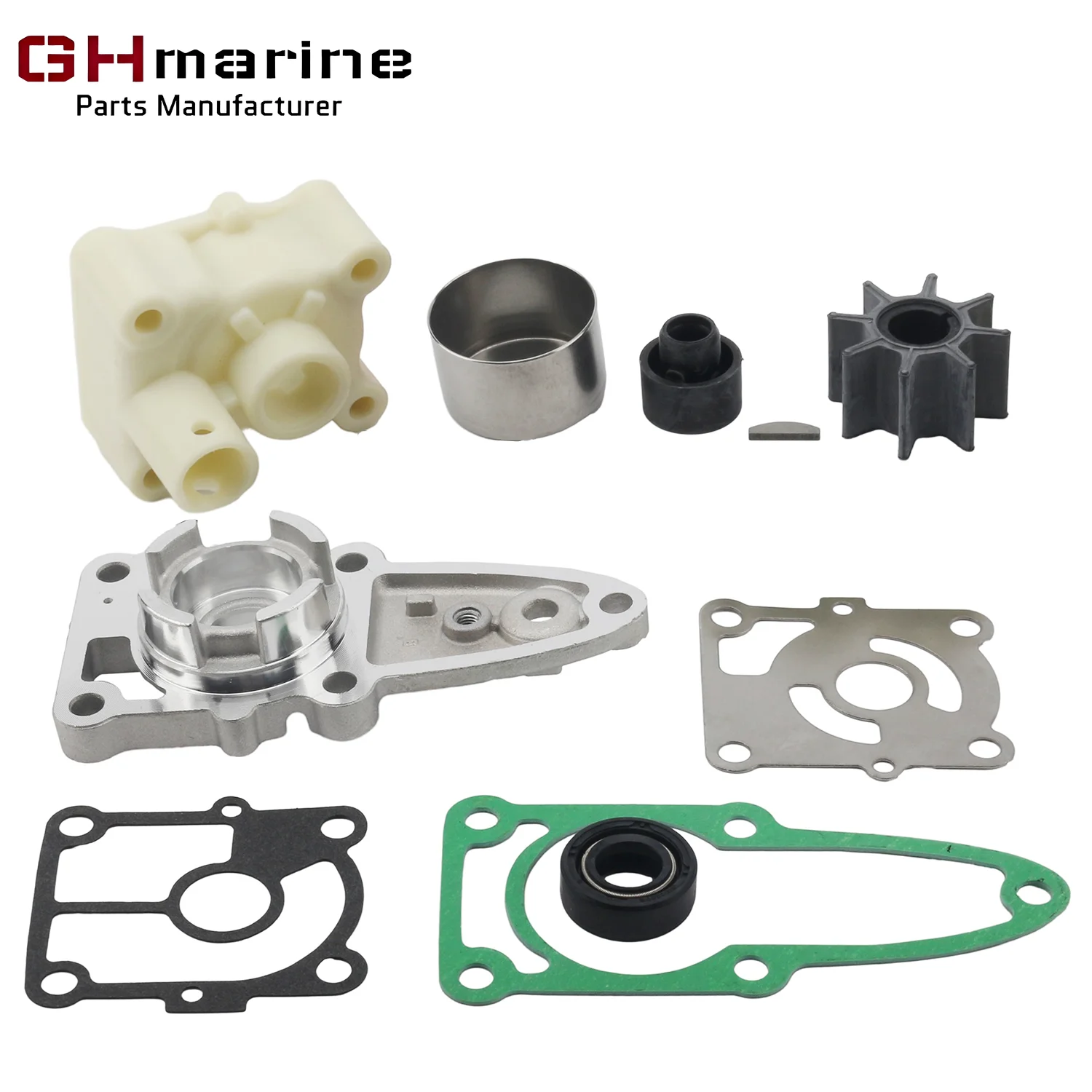3RS-87322-1 Replace Nissan Tohatsu 9.9 15 20 HP 9.9E 15E 20E 9.9D 15D Outboard Water Pump Repair Kit Housing Base 3RS873221M
