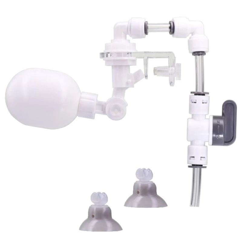 Water Level Controller Power Water Filler Auto Aquarium Water Changer with Float for Valve Perfect for Adding Water