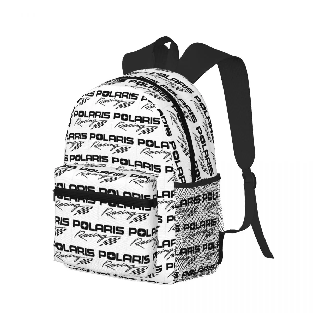 Polaris Logo Student Backpack School Bag Hiking Travel Daypack for Men Women Bookbag Shoulder Bags