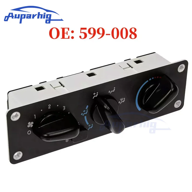 A/C Heater Climate Control Pannel Air Condition Module Switch for Freightliner M2 B2 108SD 114SD 2002-2024 24pins 599-008 599008