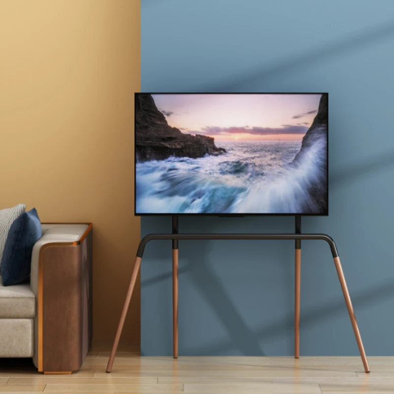 #Minimalist 75 Inch TV Stand Floating Art Easel Home Office Furniture Wooden Panel For Living Room TV Mount TV Bracket