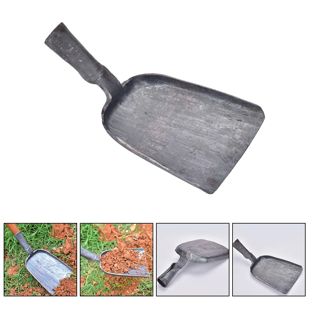 Coal Home Shovels Stove Kitchen Ash Multi-functional Gray Tray Spade Scooping