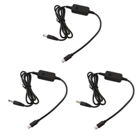 USB C Type C to 4.0x1.7mm 5V 9V 12V 12V 20V Adjustable PD Power Cable for Light Fan Toy Laptop Routers DVR and more