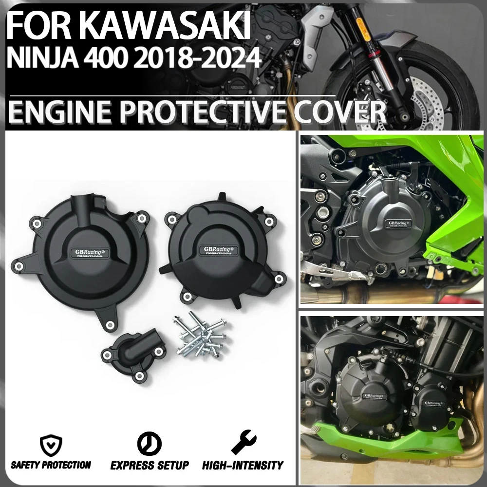 

For Kawasaki NINJA 400 2018-2024 motorcycle modification parts, engine clutch protection cover