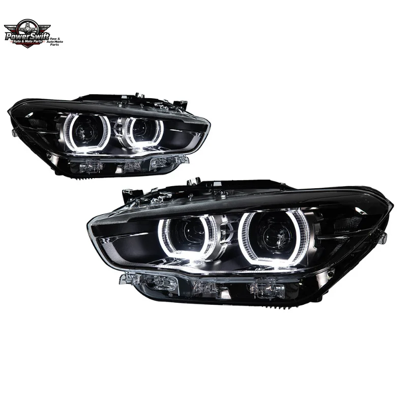 Suitable for 15-18 Imported BMW 1 Series F20 Headlight Assembly Modified LED Laser Spoon Daytime Running Light Turn Signal