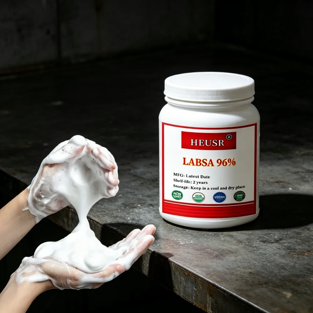 Cosmetic Raw Materials Dodecylbenzenesulfonic Acid Daily Chemical Detergent Labsa For Cleaning, Foaming, Thickening
