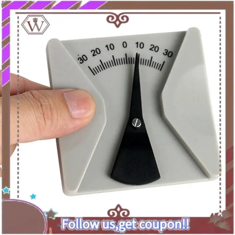 ABBG-Transportador óptico e inclinómetro, herramienta de regla de medición de ángulo ocular de gafas para profesionales