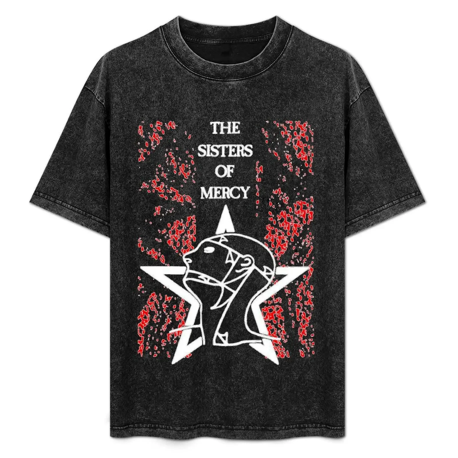 

THE SISTERS OF MERCY T-Shirt kawaii clothes vintage t shirts customs big and tall t shirts for men