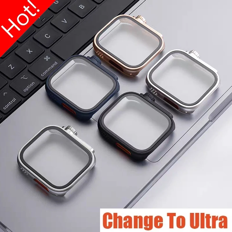 화웨이 워치핏 4 4pro용 글래스+케이스, 전체 화면 보호 강화유리 하드 PC 범퍼 케이스 (화웨이 워치핏 3 호환)