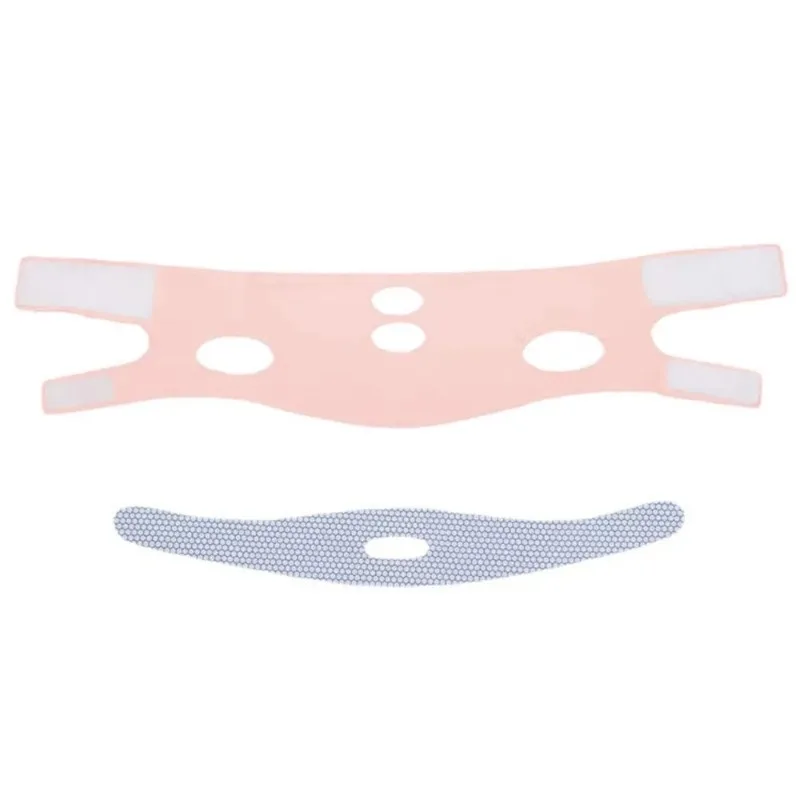 قناع جديد لشد الوجه على شكل حرف V، شريط تنحيف الوجه/حزام شد الذقن المضاد للتجاعيد لشد الوجه لإزالة الذقن المزدوجة/الطيات الناسولابية #6