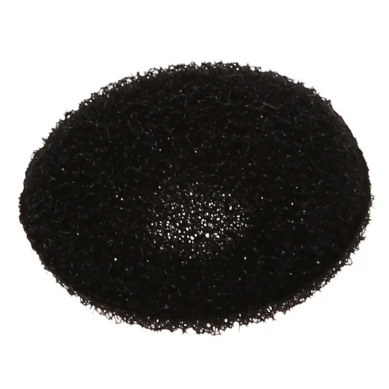 100 Pcs Black Sponge Earbud Headphone Cap Ear Pads Cover Replacement