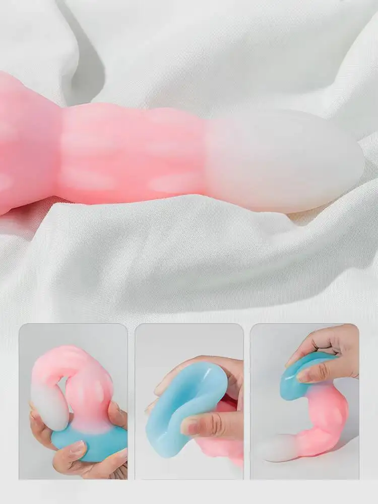 Градиентный цвет 16 см/6,3 дюйма дилдо для сексуальной активности, секс-игрушки, продукты для взрослых, анальный мастурбатор, вилка для пениса, порно