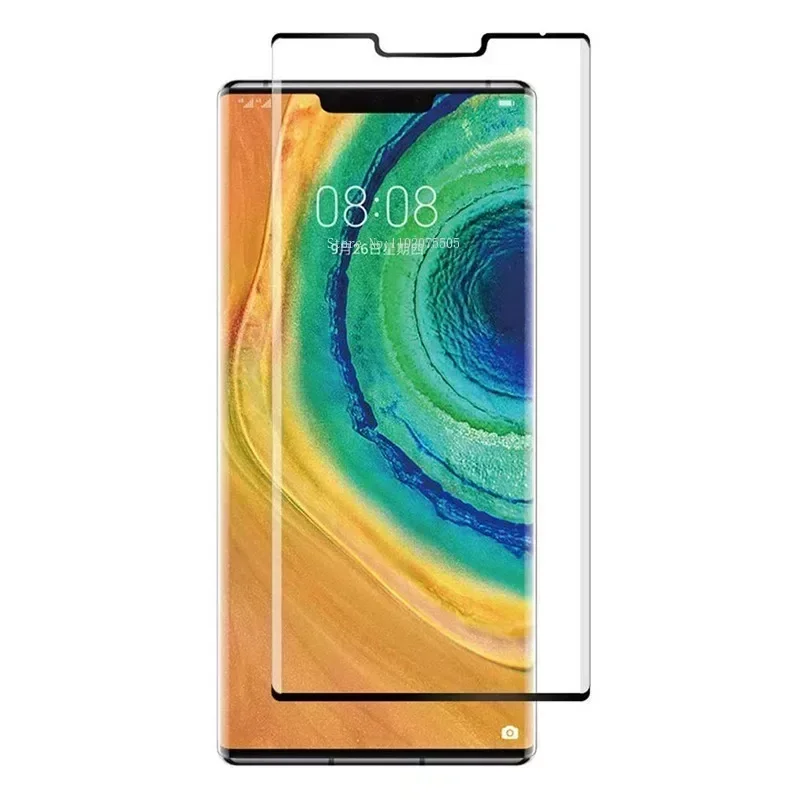 2 Stück gehärtetes Vollglas für Huawei P50 P40 P30 Pro Displays chutz folie für Huawei Mate 40 30 30e Pro plus Nova 7 Pro Glas