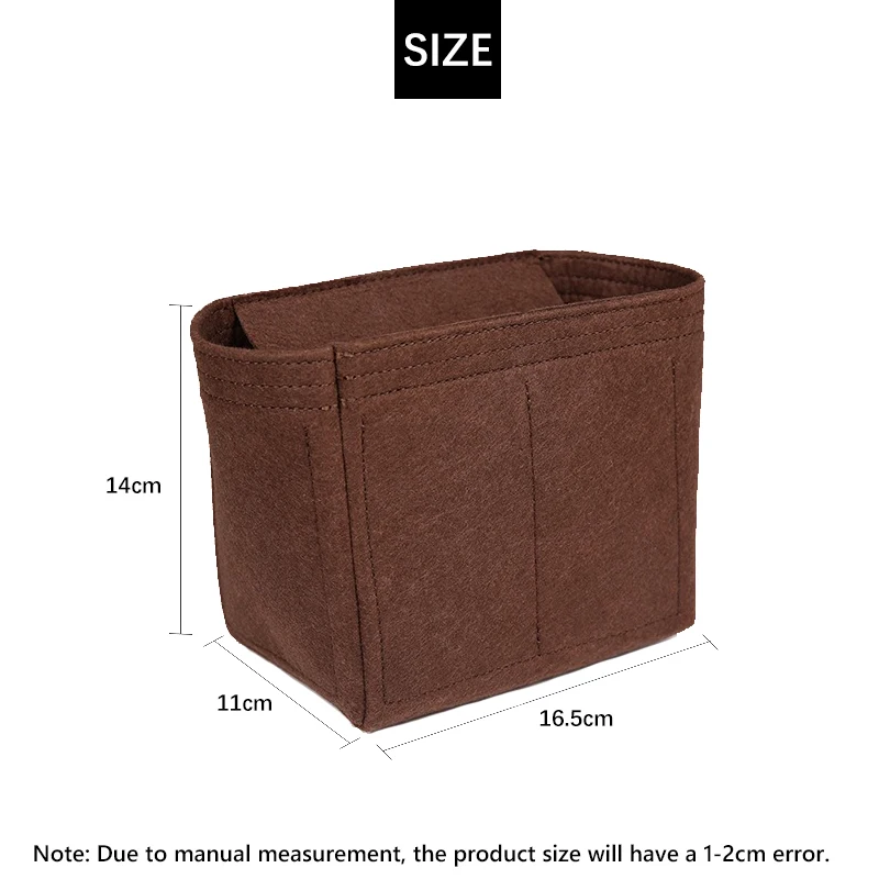 منظم إدراج ورق/محفظة من EverToner Dupont مناسب لحقيبة دلو Co-ch City 17 منظم تخزين ببطانة داخلية خفيفة الوزن