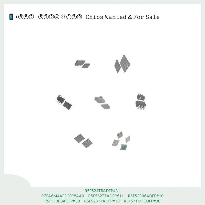 chip-chip-integrated-circuit-chip-mcu-chip-r5f524tbadfp-31-r7fa6m4af3cfp-aa0-r5f562t7adfp-11-r5f52306adfp-10-r5f51308agfp-30