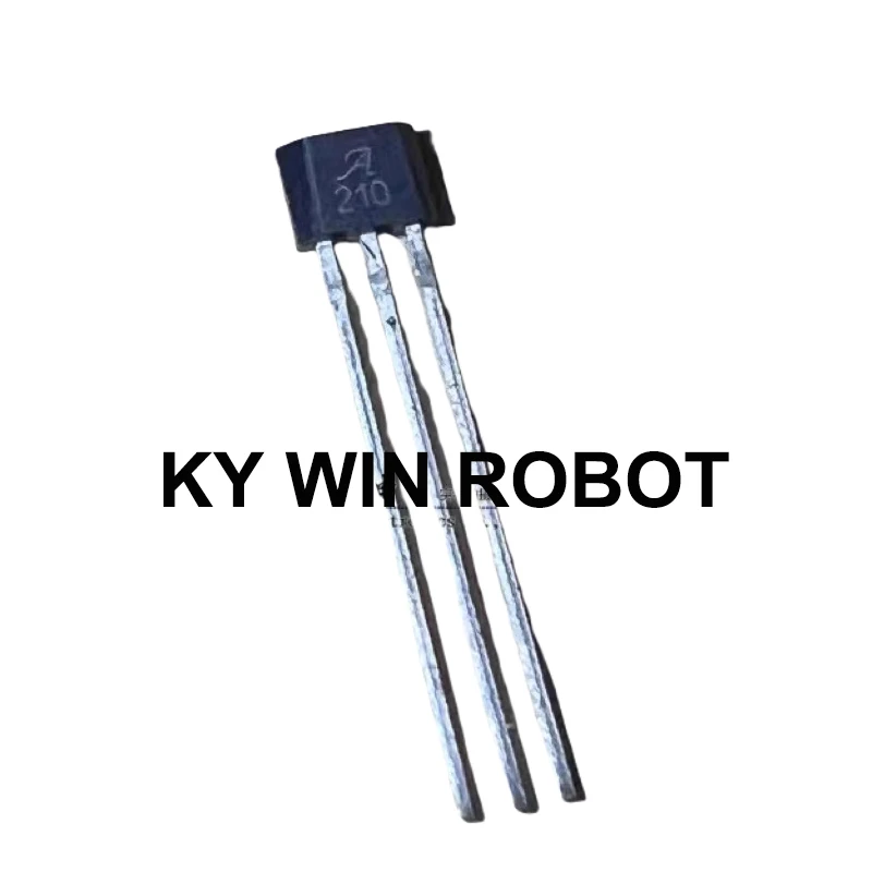 

1PCS/LOTS A1210LUA-T Silk Screen A210 Bipolar Latch Hall Element A1210EUA-T Sensor 10L IC Electronic components for Arduino DIY