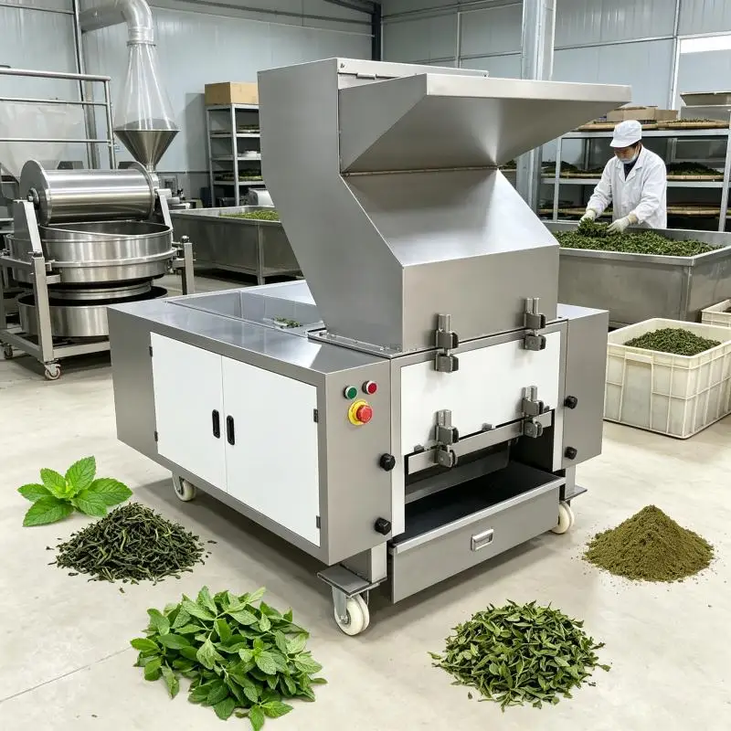 Herbal Root Red Chilli Mill Coarse Candy Seashells Grinding Stainless Steel Egg Shells Crusher Dry Cassava Crush Machine