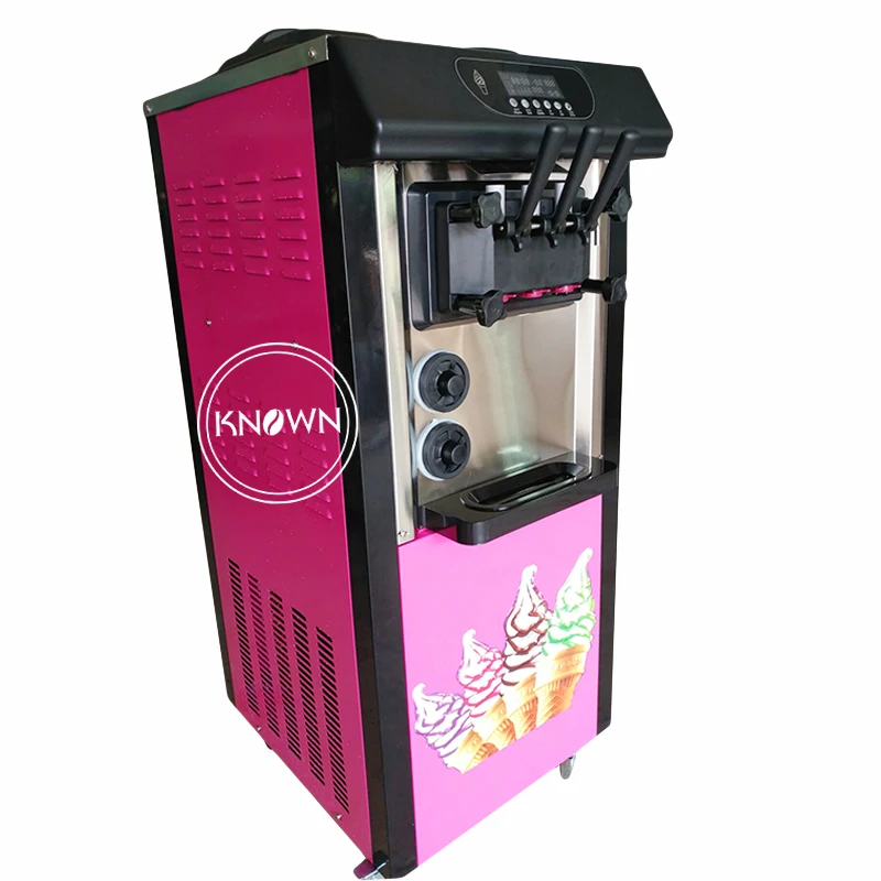 

Soft ice cream maker/making machine with R22/R404/R410A environment friendly