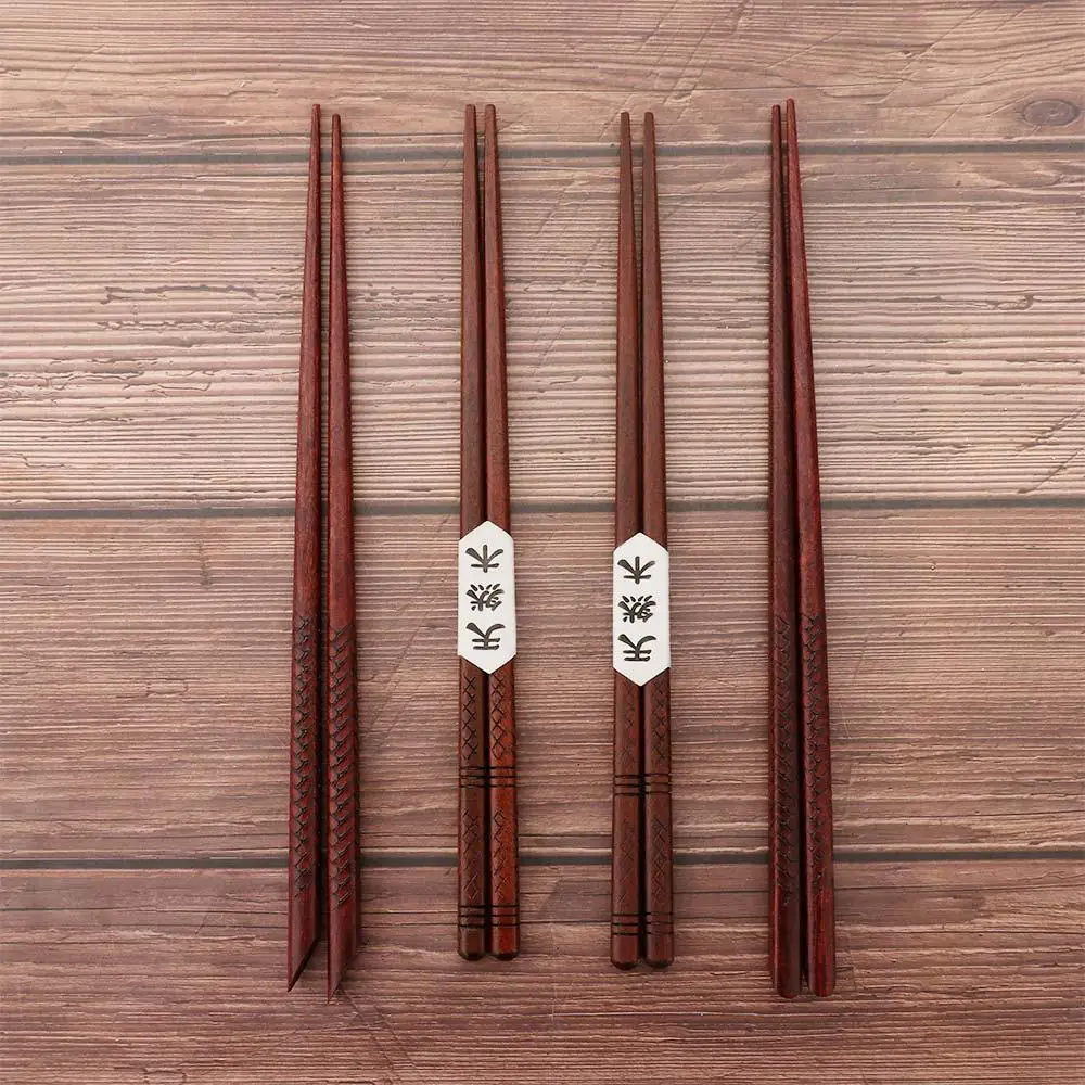 Durable High-quality Home Wood Cooking Kitchen Tools Restaurant Wooden Chopsticks Tableware Sushi Chopsticks Dinnerware