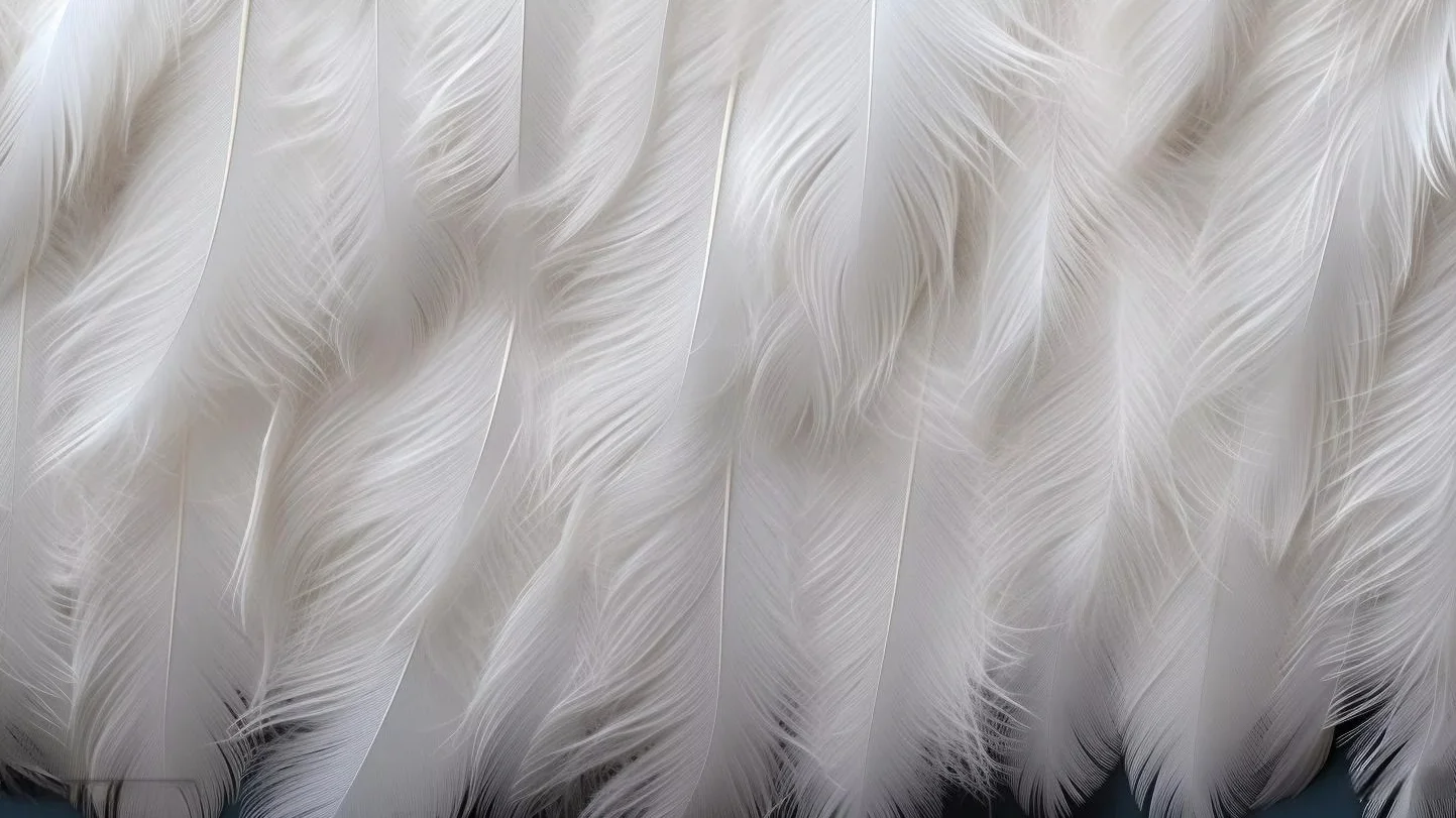 Creative blue white feather photo wallpaper Nordic living room background wallpaper Simple modern custom mural papel de parede