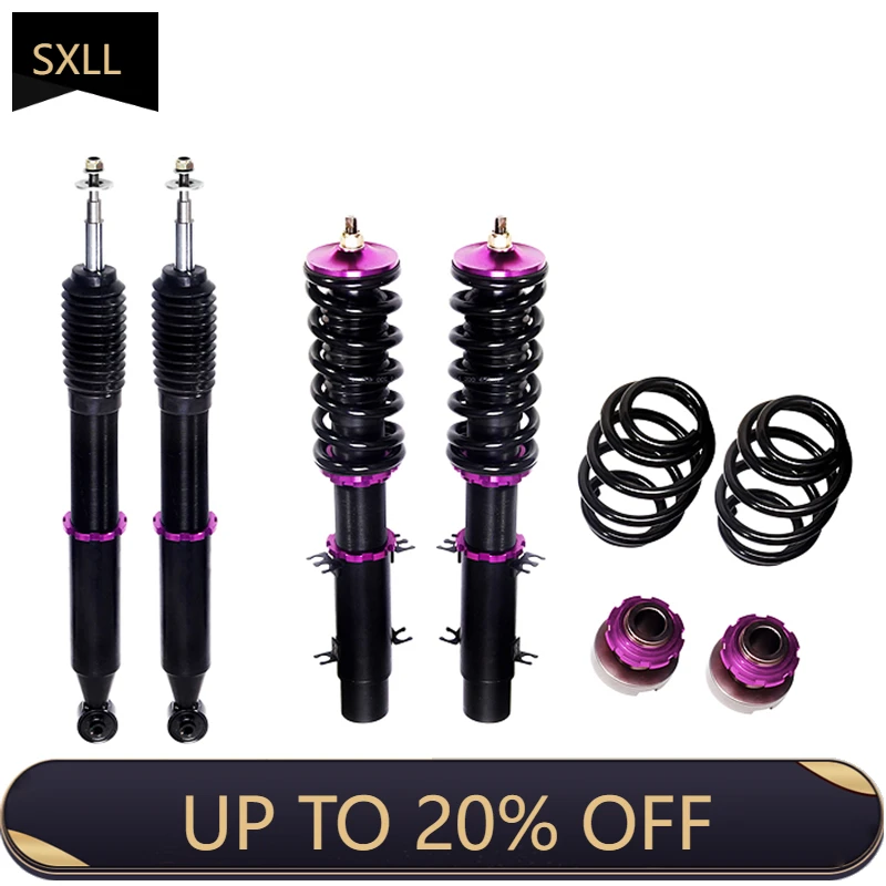 

SXLL MK4 4 European coilver suspension reduction kit shock absorber height adjustable suspension coilver kit