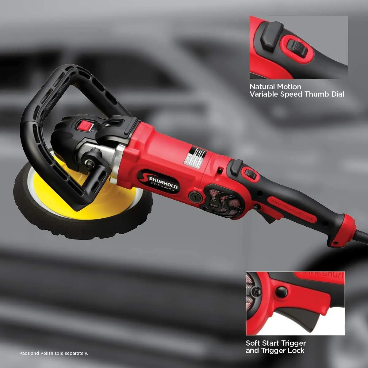 Polisseuse Pro Distance, Polisseuse