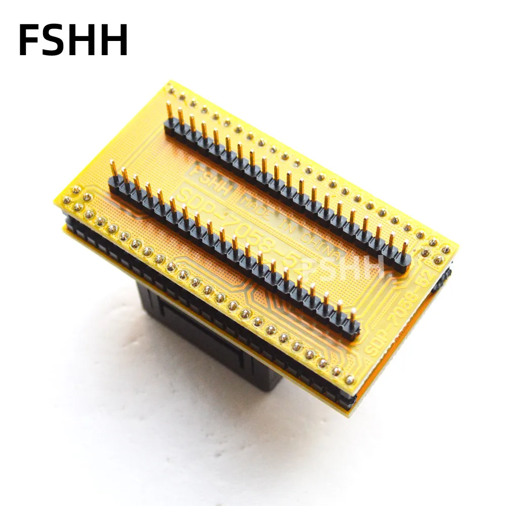 SDP-705B-52 مبرمج محول 1.27 مللي متر PLCC52 الى الانخفاض اختبار المقبس ل 68705B5 ، 68705B16 ، 68705B32 ، MC68HC705B16