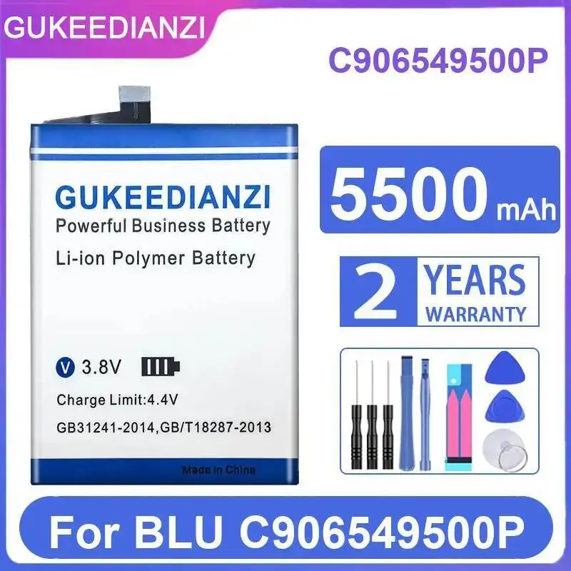 

Reliable Power Mobile Phone Battery Supply For Blu C906549500P 5500Mah