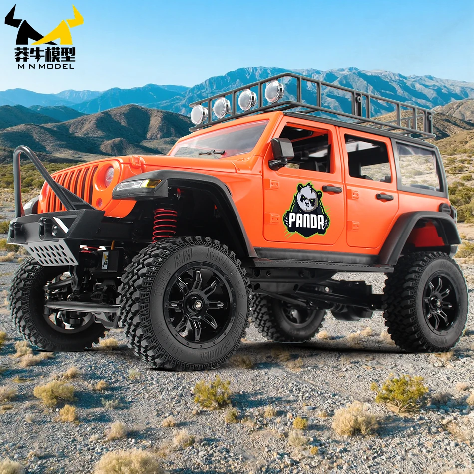 MN MODEL 1/12 4WD Remote Control Panda Tour Vehicle Off-road Car Climbing Truck Rock Crawler All Terrain Vehicle Toy for Adult