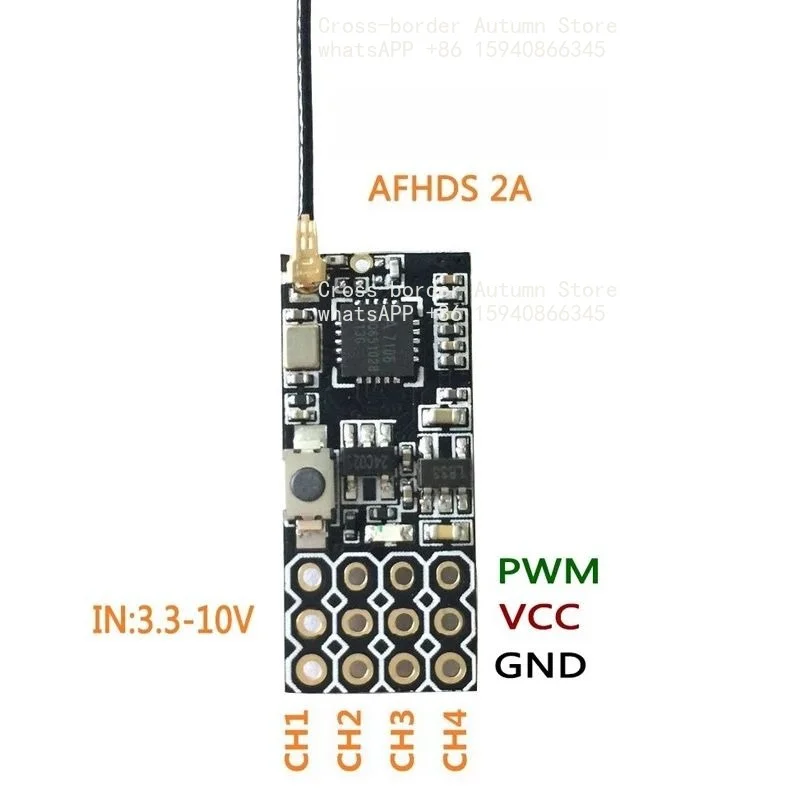 FS2A Mini Receiver, Four Channel Crossover Accessories Compatible