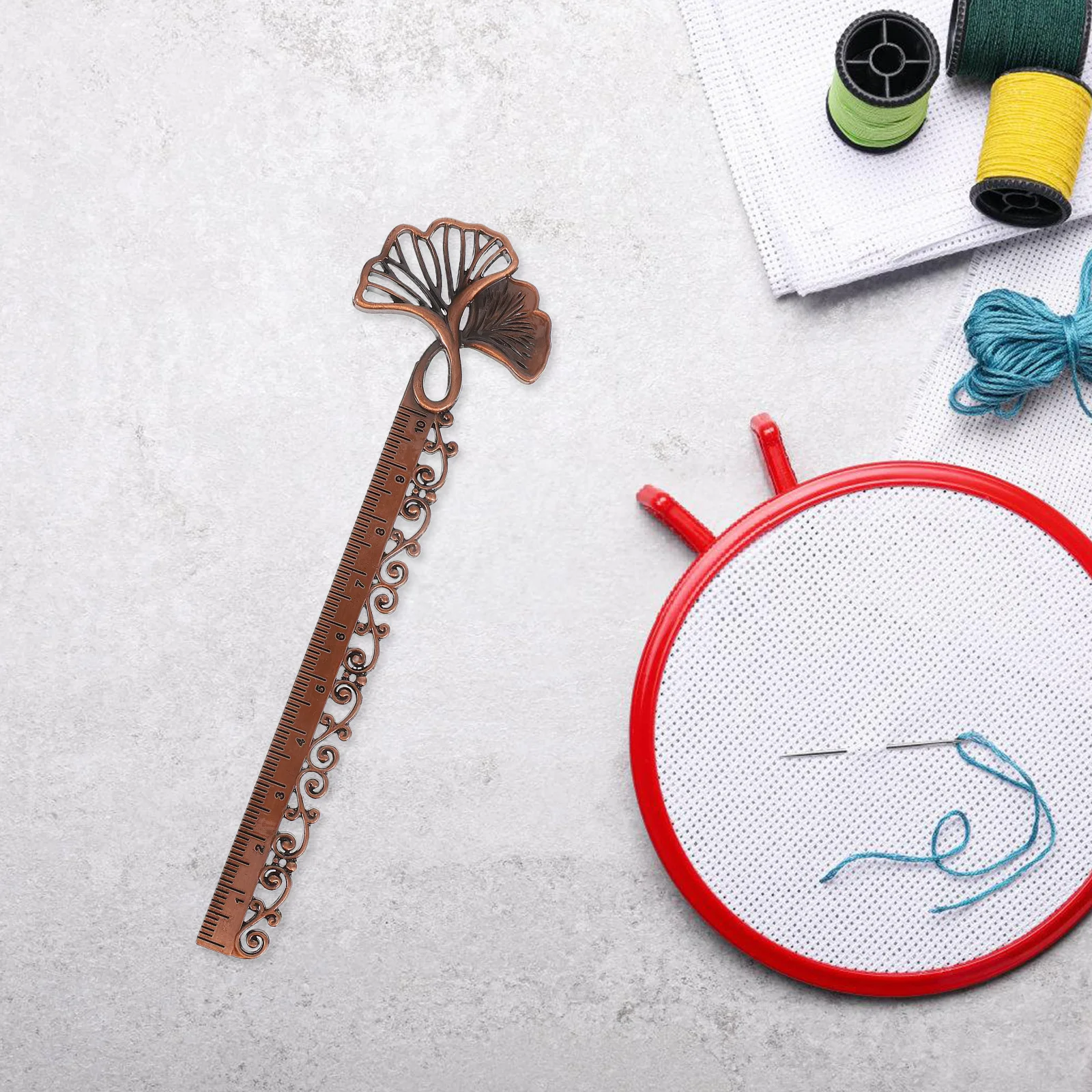 

Retro Metal Butterfly Ginkgo Leaf Bookmark Ruler Vintage Book Markers For Reading Lovers Decorative Page Marker Tool Zinc Alloy